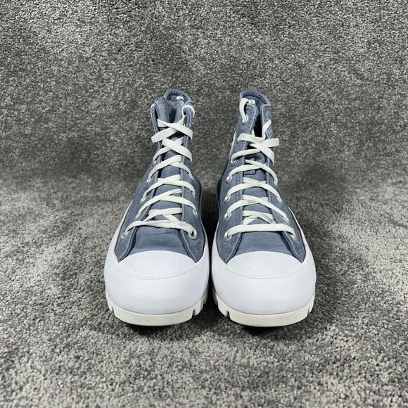 Converse Chuck Taylor All Star Lugged 571165C Women’s Size 6 Blue Platform Shoes - Picture 3 of 12